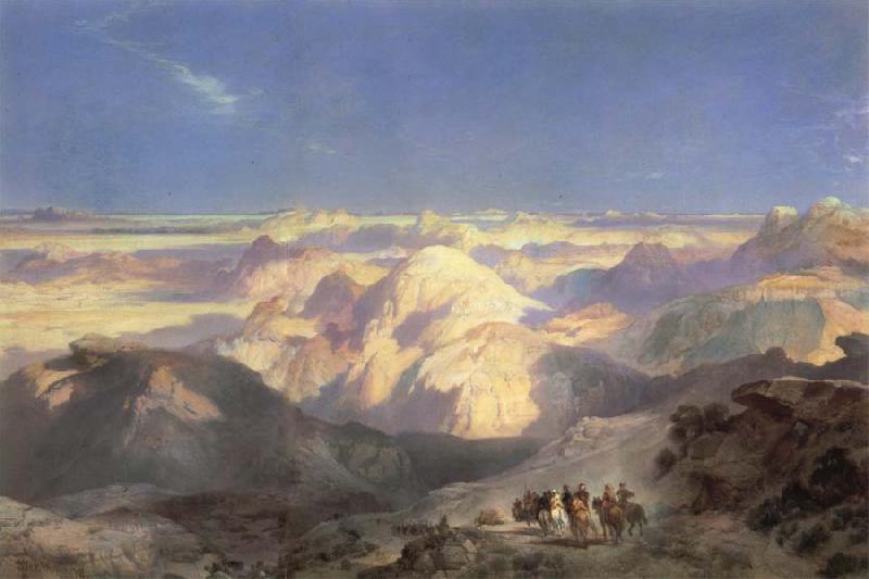 Thomas Moran Die Badlands von Dakota oil painting image